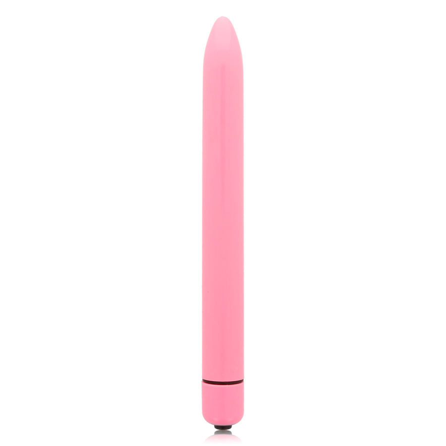 Glossy Slim Vibratore Mini in Rosa - Body-Safe Premium - immagine 2