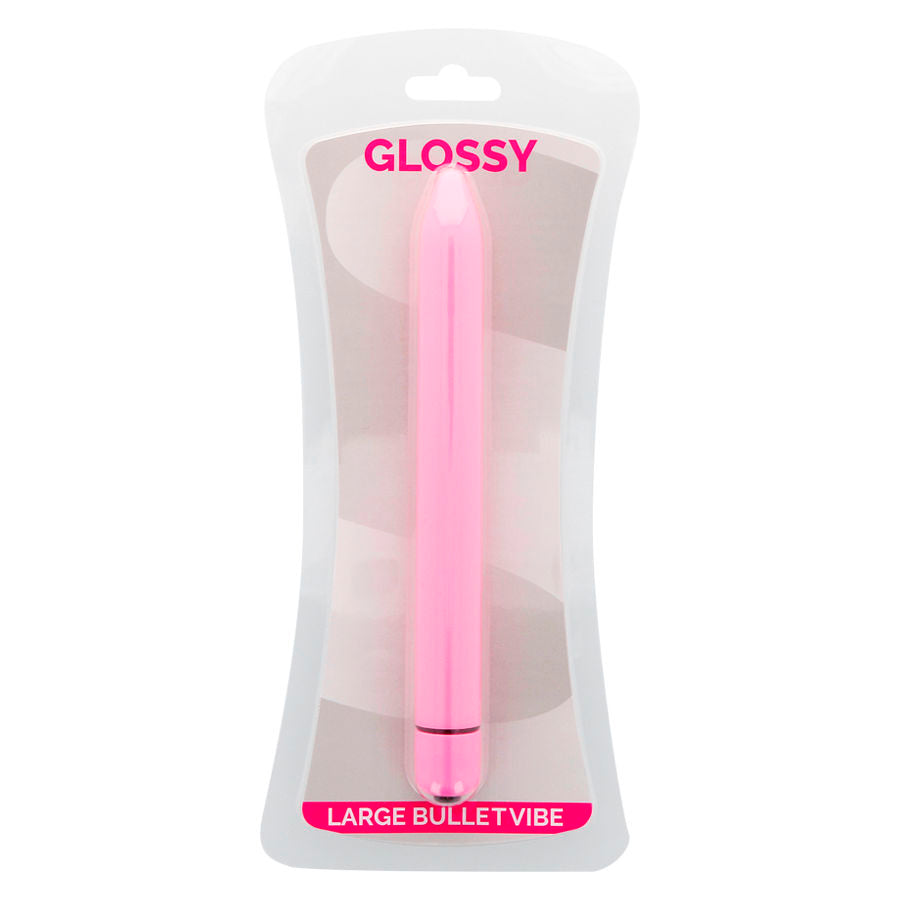 Glossy Slim Vibratore Mini in Rosa - Body-Safe Premium - immagine 3