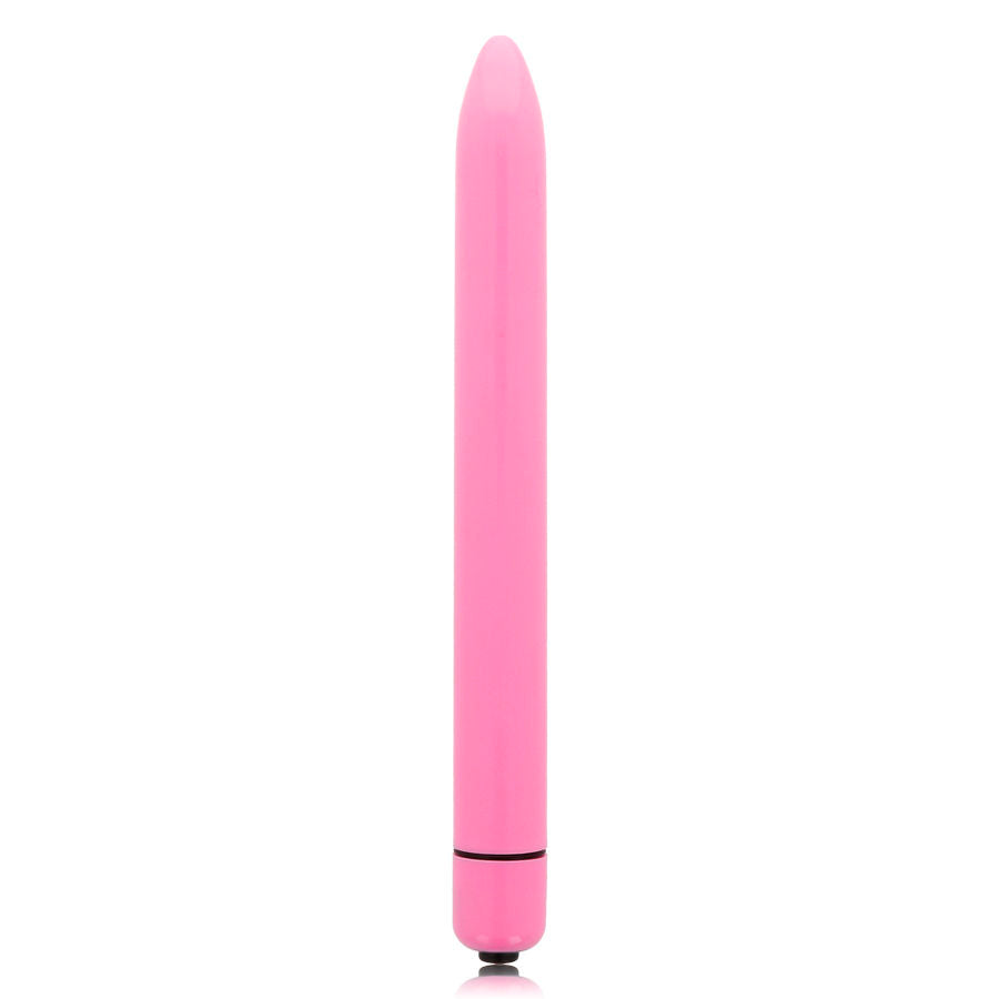 Glossy - Vibratore Sottile Rosa Scuro