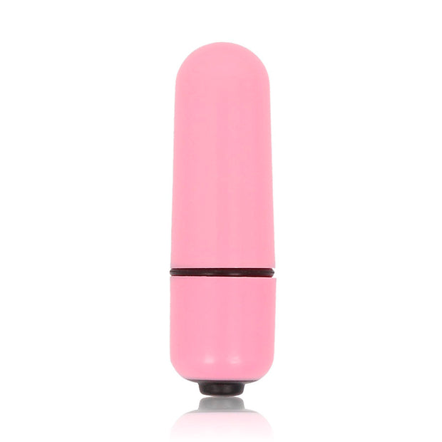 Glossy Mini Bullet Vibratore Rosa in Silicone Body-Safe - immagine 2