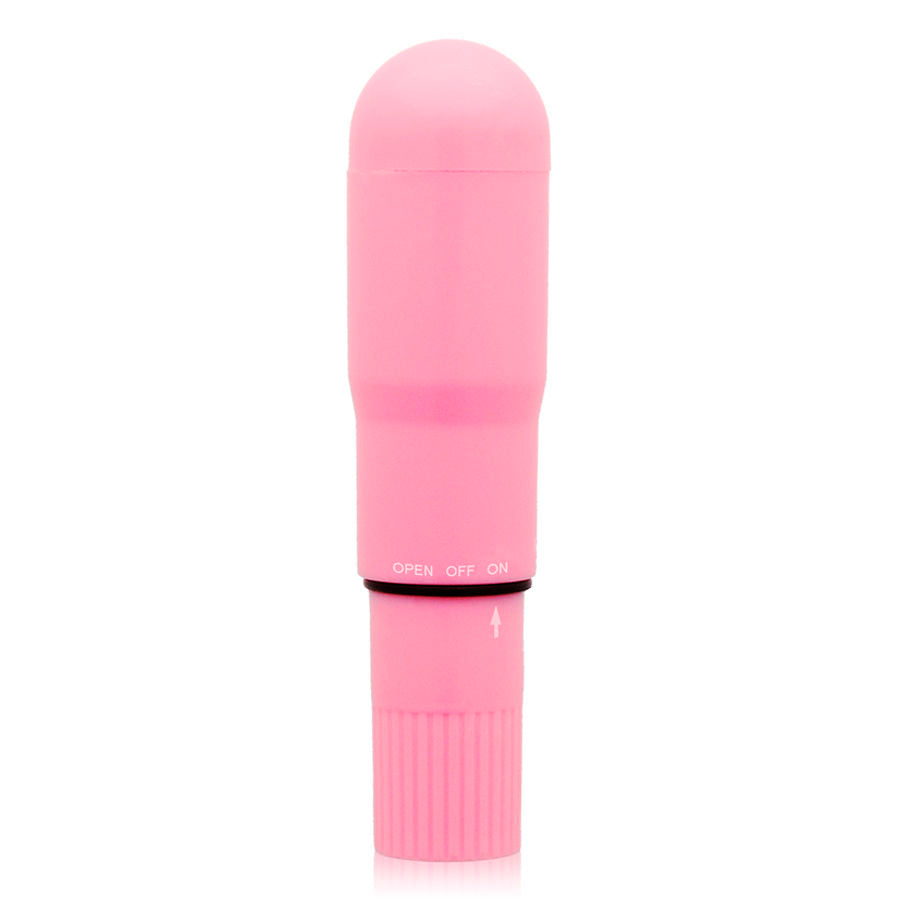 Glossy Mini Vibratore Tascabile Rosa in Silicone Premium - immagine 2