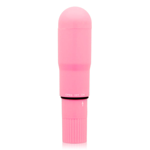 Glossy Mini Vibratore Tascabile Rosa in Silicone Premium - immagine 2