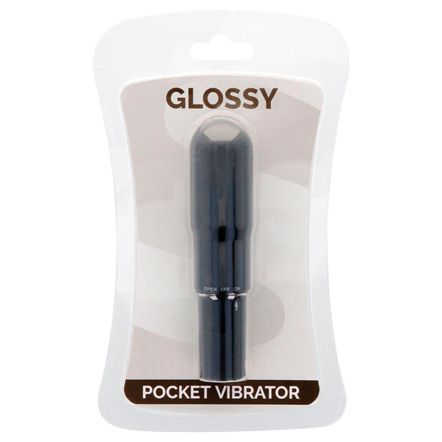 Glossy - Vibratore Tascabile Nero