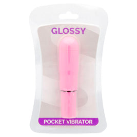 Glossy - Vibratore Tascabile Rosa Scuro
