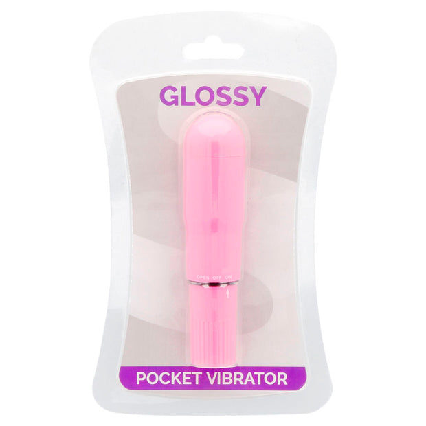 Glossy - Vibratore Tascabile Rosa Scuro