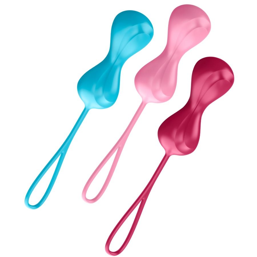 Satisfyer Loveballs Set Allenamento Pavimento Pelvico in Silicone