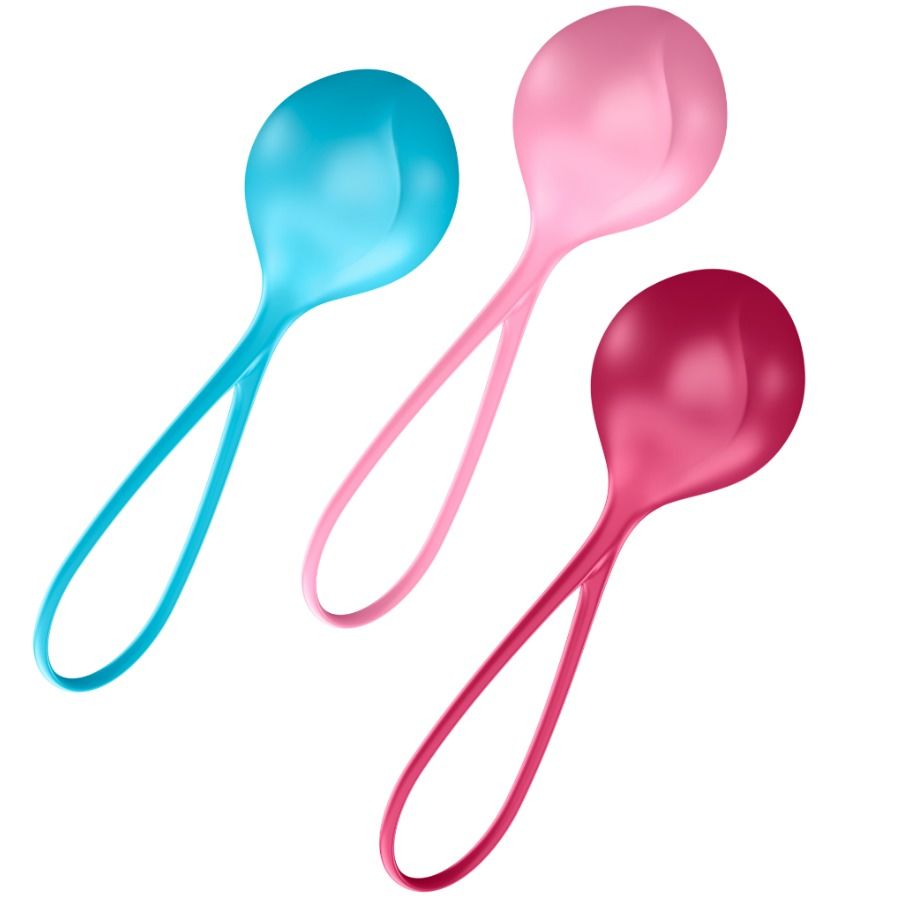 Satisfyer Loveballs Set 3 Sfere Allenamento Pavimento Pelvico