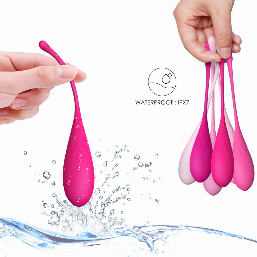Leslie Set Allenamento Pavimento Pelvico 6 Pezzi in Silicone - immagine 5