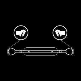 Fetish Submissive - Imbracatura Per Cani Con Fodera In Noprene