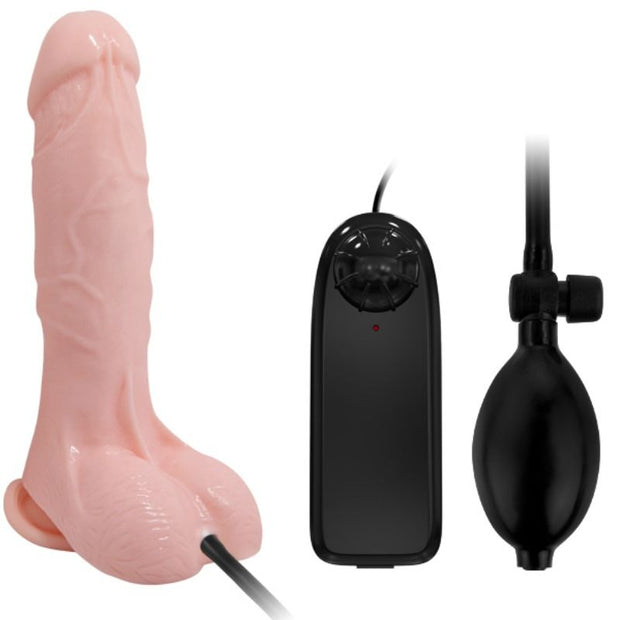 Baile Vibratore Realistico Gonfiabile con Telecomando 18.8cm