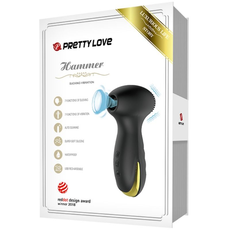 Vibratore Ricaricabile Pretty Love Smart in Silicone Medicale