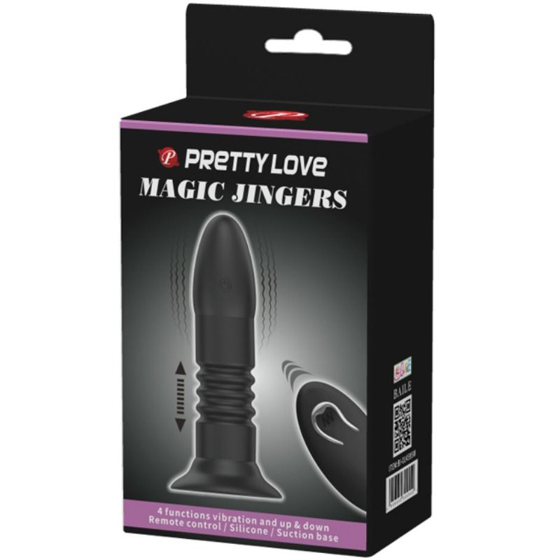 Pretty Love Magic Jinger Plug Vibrante Telecomandato Premium - immagine 7