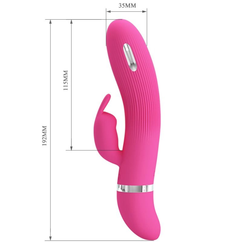Intense Flirtation Vibratore Rabbit con Elettrostimolazione Premium - immagine 6