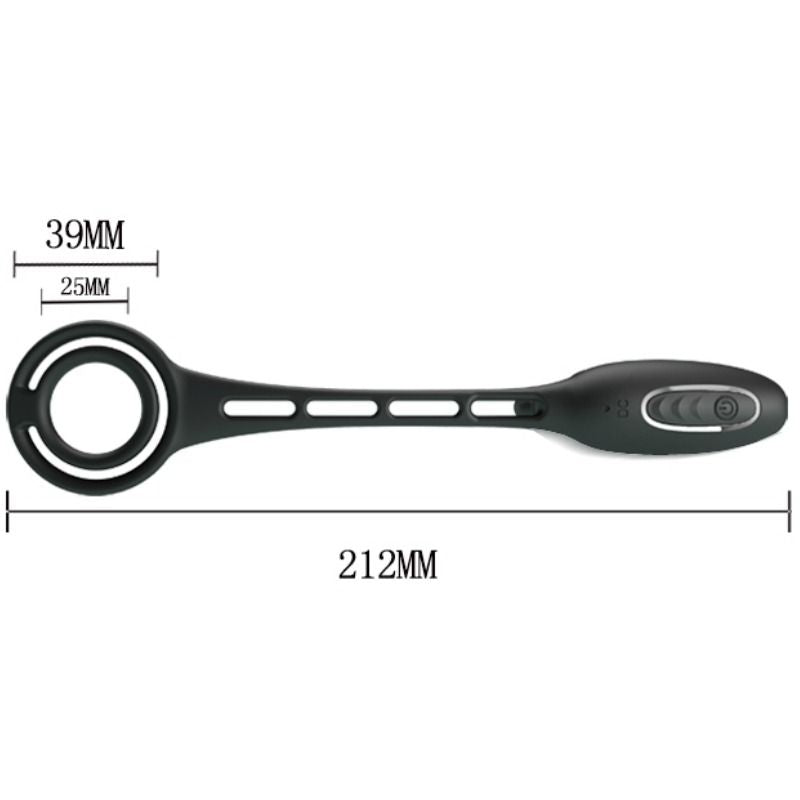Pretty Love - Anelli Per Il Pene Con Dilatatore Vibrante