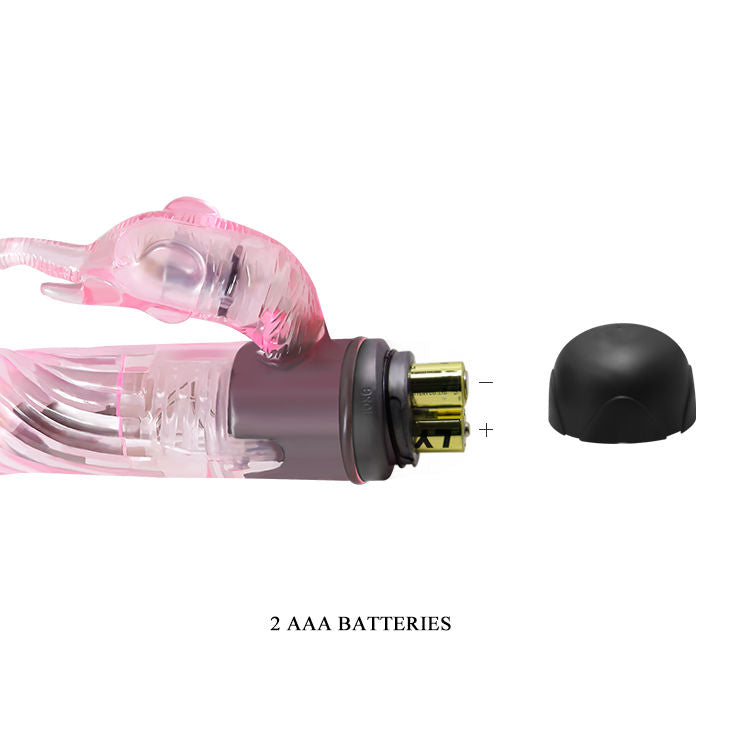 Baile Vibratore Rabbit Rosa Premium con 10 Modalità di Vibrazione - immagine 5