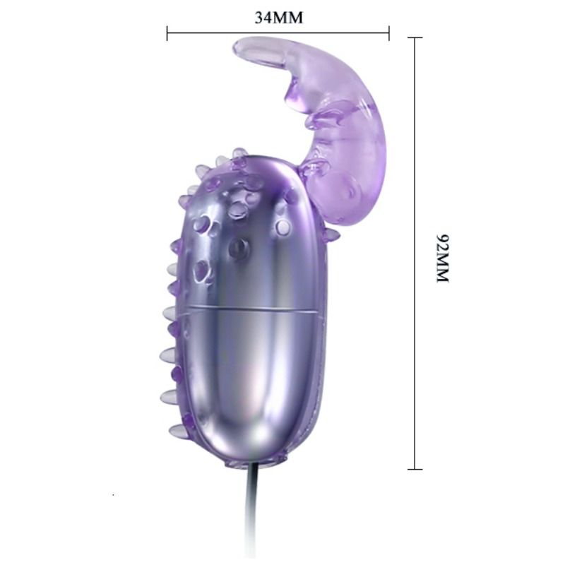 Baile Stimulating Uovo Vibrante con Stimolatore Premium - immagine 3