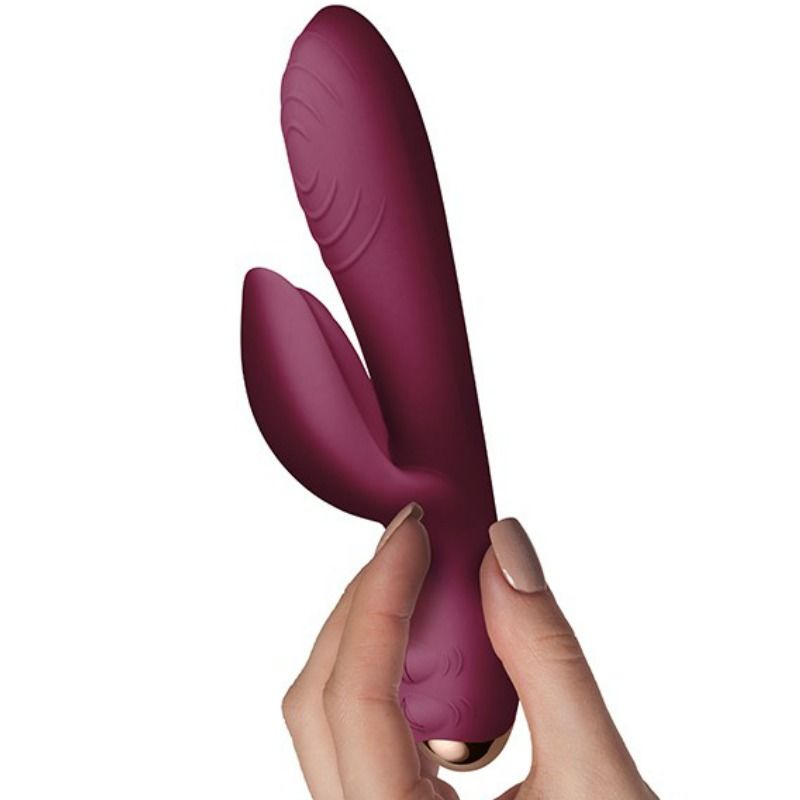 Rocks-Off Every Girl Stimolatore Clitorideo Premium in Bordeaux - immagine 4