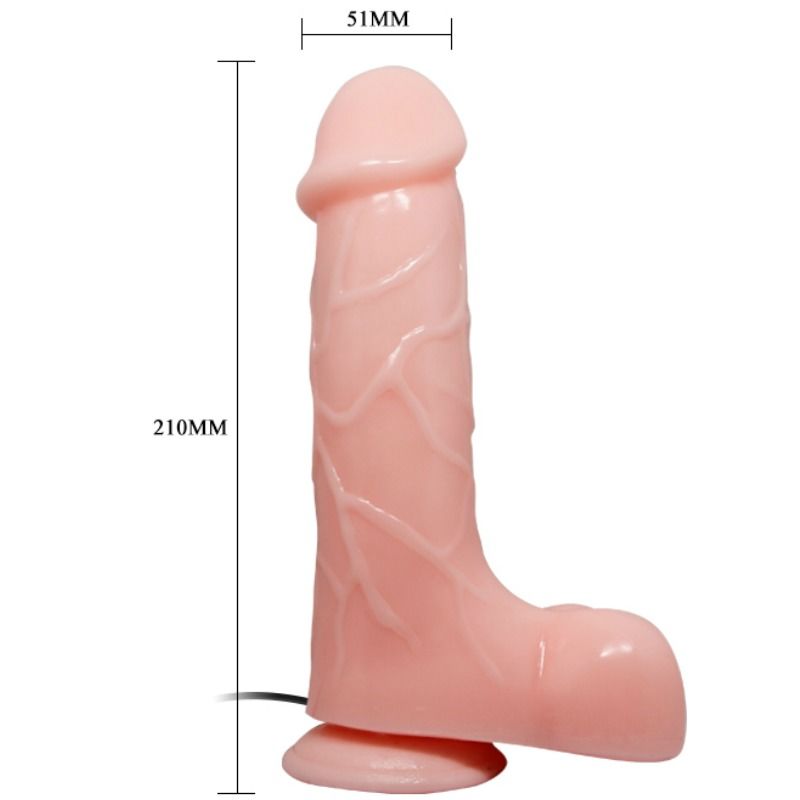Baile Barbara Vibratore Realistico 21cm con Telecomando Premium - immagine 6