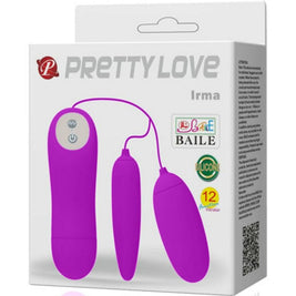 Pretty Love - Irma Doppio Uovo Vibrante