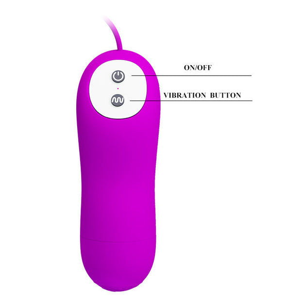 Pretty Love Eunice Uovo Vibrante in Silicone Body-Safe - immagine 2