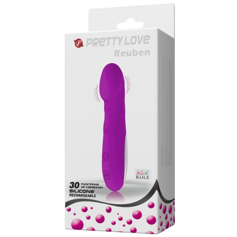 Fun Toys Reuben Stimolatore Mini Vibratore in Silicone Premium - immagine 7