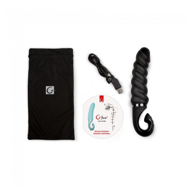G-Vibe - G-Jack 2 - Dildo Vibrante Nero