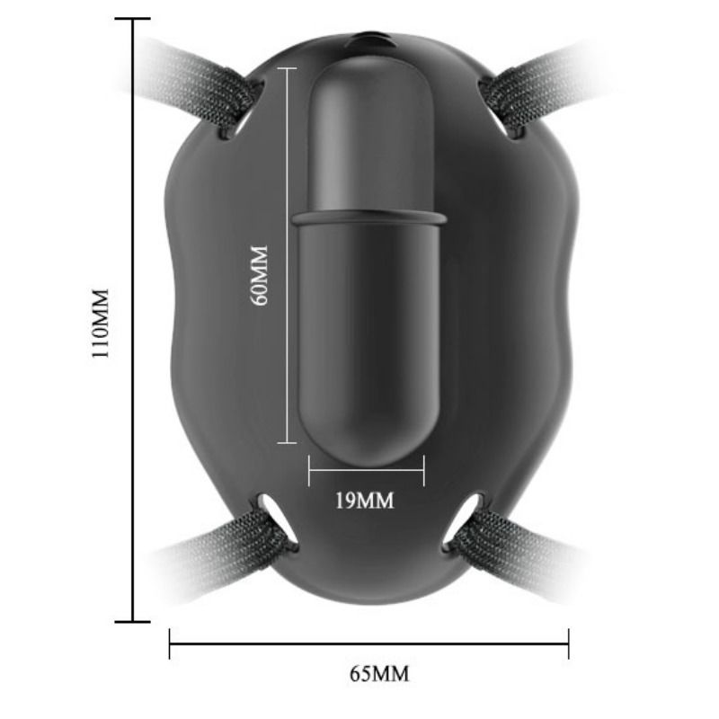 Pretty Love - Strap On Con Proiettile Vibrante Carter