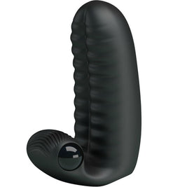 Pretty Love Abbott Stimolatore da Dito in Silicone Nero
