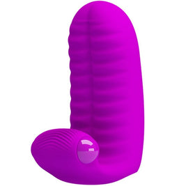 Pretty Love Abbott Stimolatore da Dito in Silicone Lilla - immagine 4