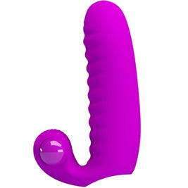 Pretty Love Abbott Stimolatore da Dito in Silicone Lilla - immagine 5