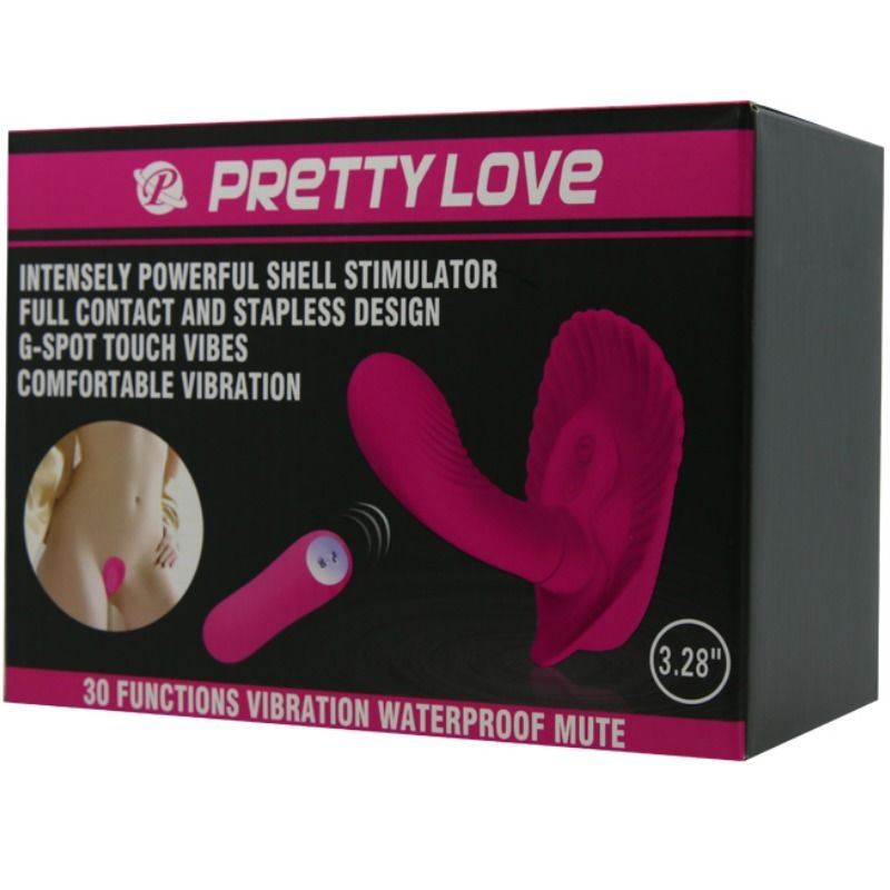 Control Pretty Love Guscio Vibratore con Telecomando Wireless - immagine 8