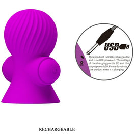 Pretty Love Stimolatore Capezzolo 12 Vibrazioni in Silicone - immagine 5