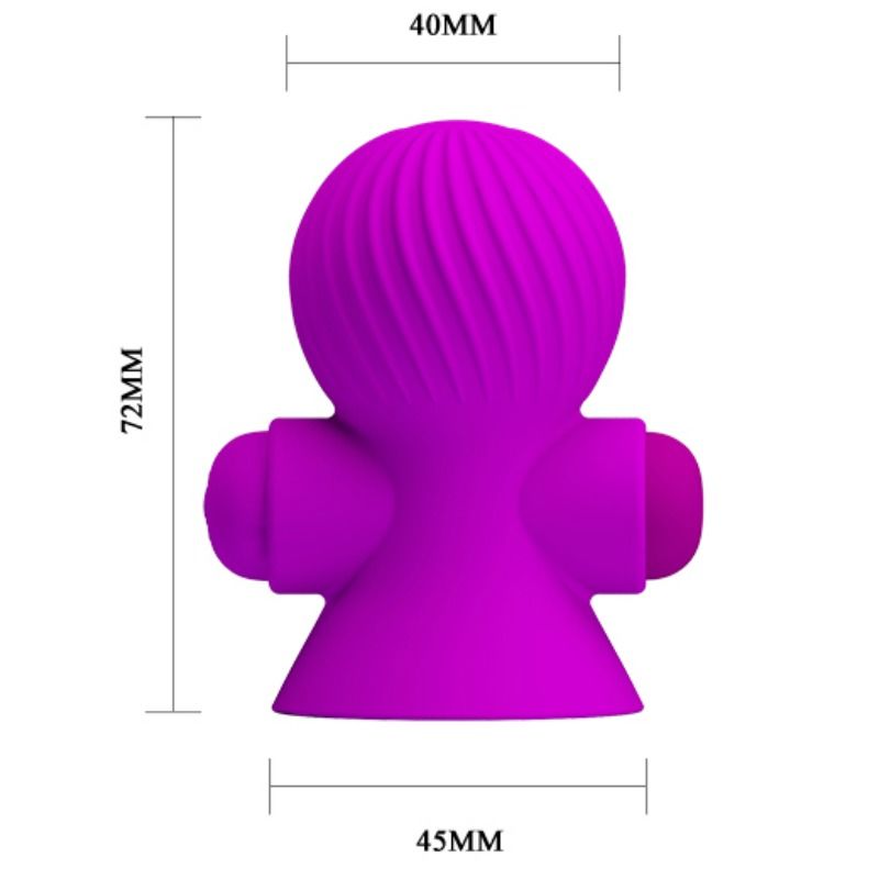 Pretty Love Stimolatore Capezzolo 12 Vibrazioni in Silicone - immagine 6