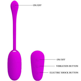 Pretty Love - Uovo Vibrante E Elettroshock Divertentistico