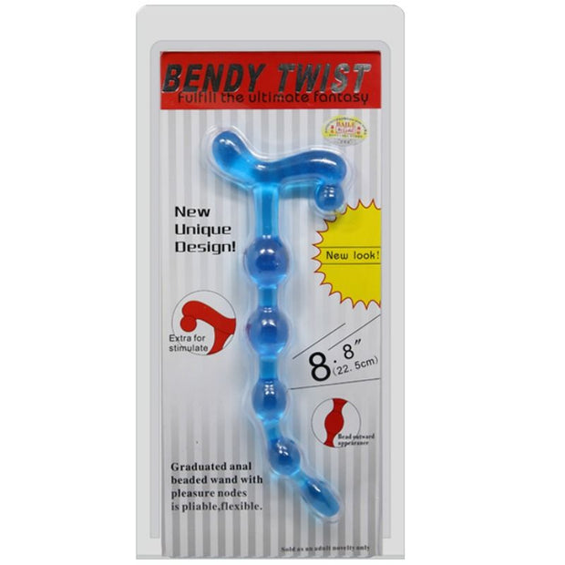 Bail - Bendy Twist Blu Palline Anali
