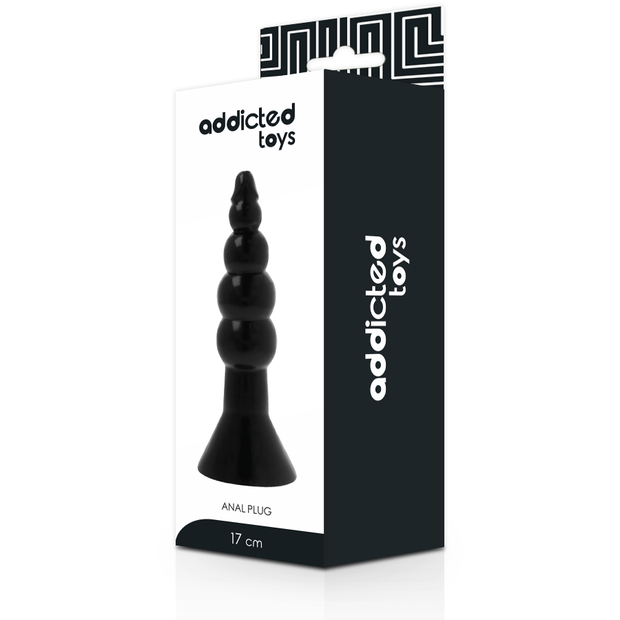 Addicted Toys - Plug Anale 17 Cm Nero
