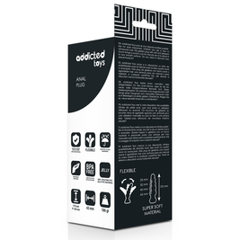 Addicted Toys - Plug Anale 17 Cm Nero