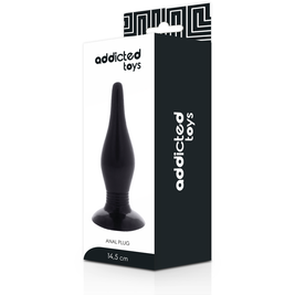 Addicted Toys - Plug Anale 14,5 Cm Nero