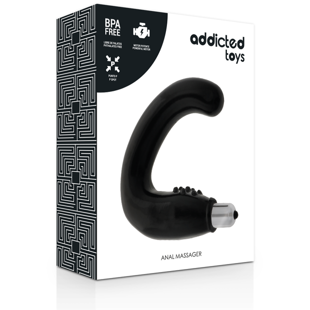 Addicted Toys - Massaggiatore Anale Nero