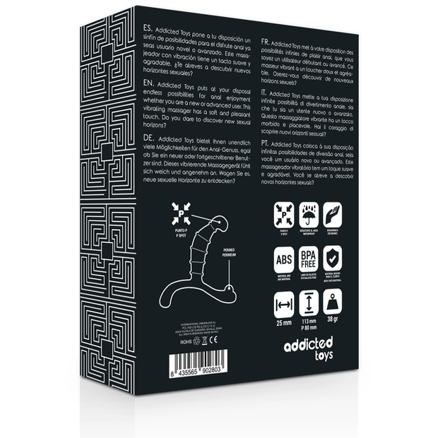 Addicted Toys - Piacere Anale Prostatico Nero