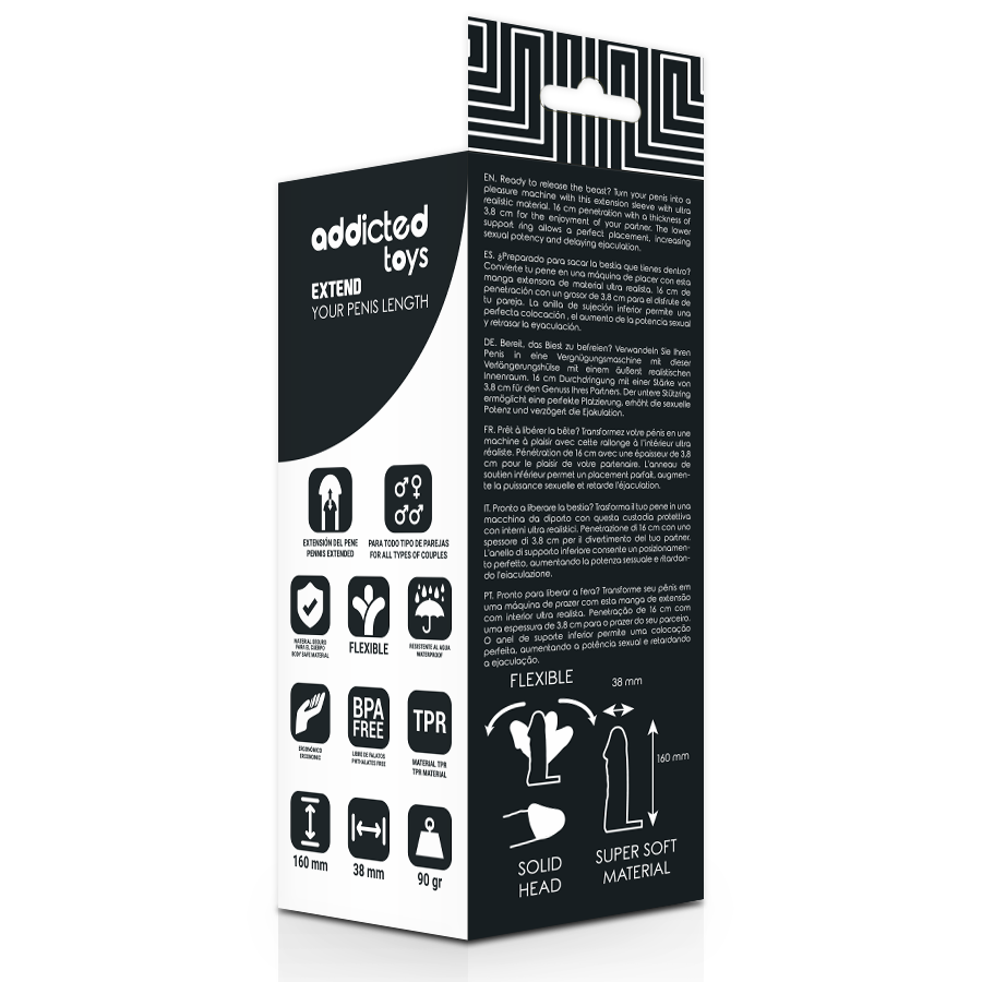 Addicted Toys - Allunga Il Tuo Pene Di 16 Cm