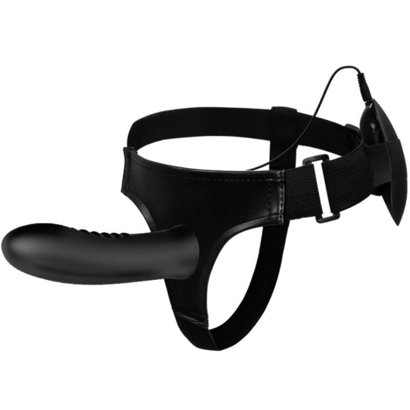 Harness Collection Myron Strap-On Vibrante con Dildo Cavo
