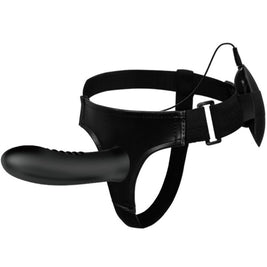 Harness Collection Myron Strap-On Vibrante con Dildo Cavo