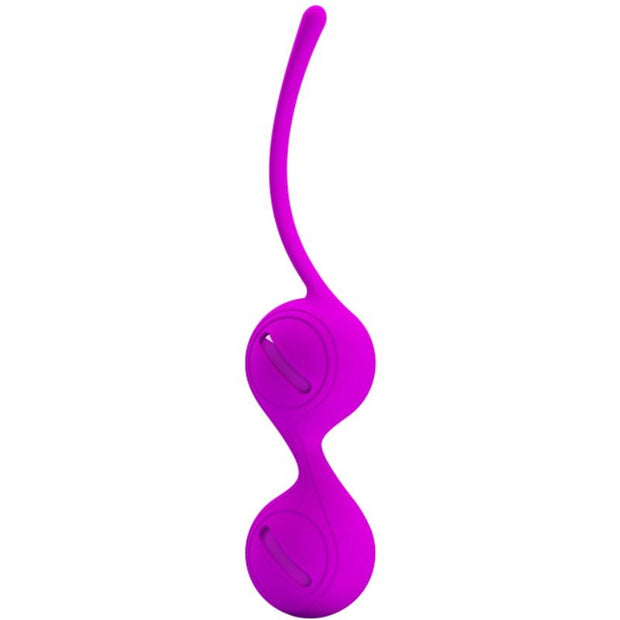 Health Kegel Sfere Allenamento Pavimento Pelvico in Silicone Lilla