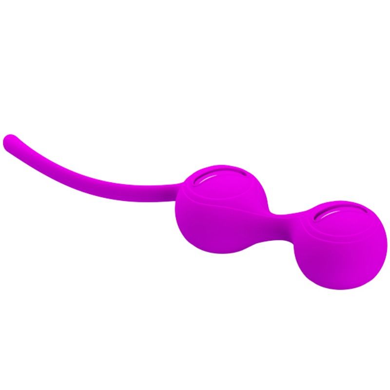Health Kegel Sfere Allenamento Pavimento Pelvico in Silicone Lilla - immagine 3