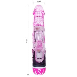 Baile Vibratore Rabbit Multivelocità in Silicone Lilla - immagine 4
