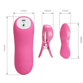 Baile - Pizze Romantiche Con Vibrazione Ed Elettroshock Fucsia