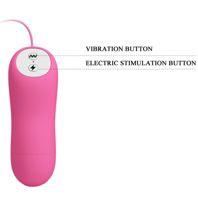 Baile - Pizze Romantiche Con Vibrazione Ed Elettroshock Fucsia
