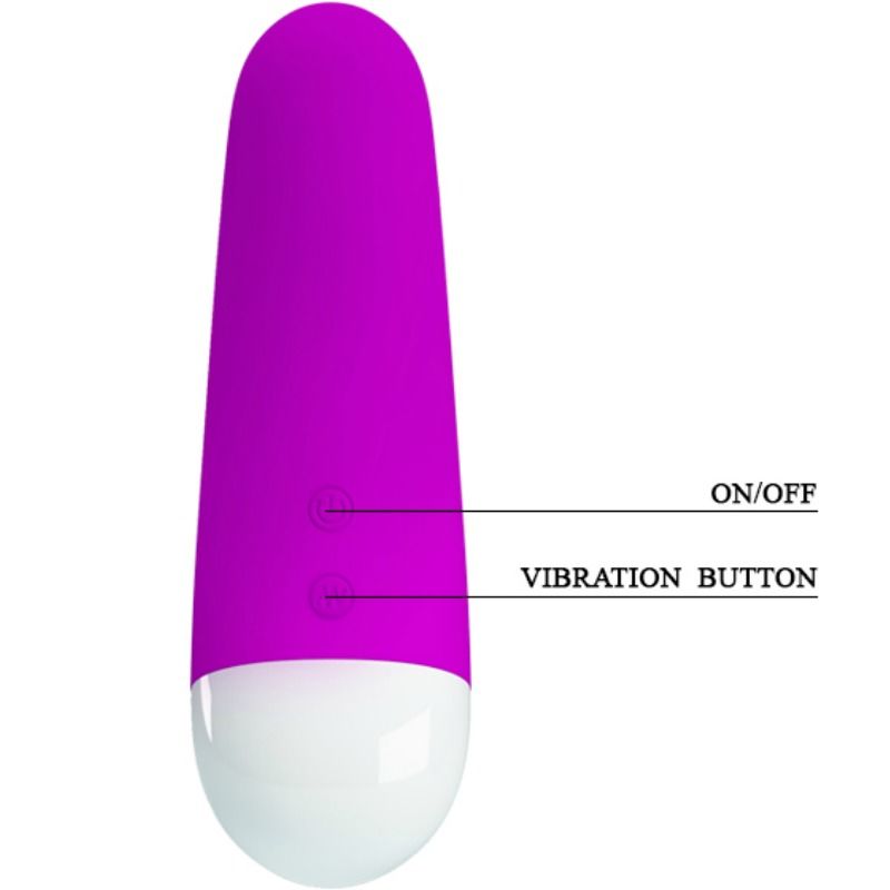 Pretty Love Luther Minivibratore 30 Modalità in Silicone - immagine 4