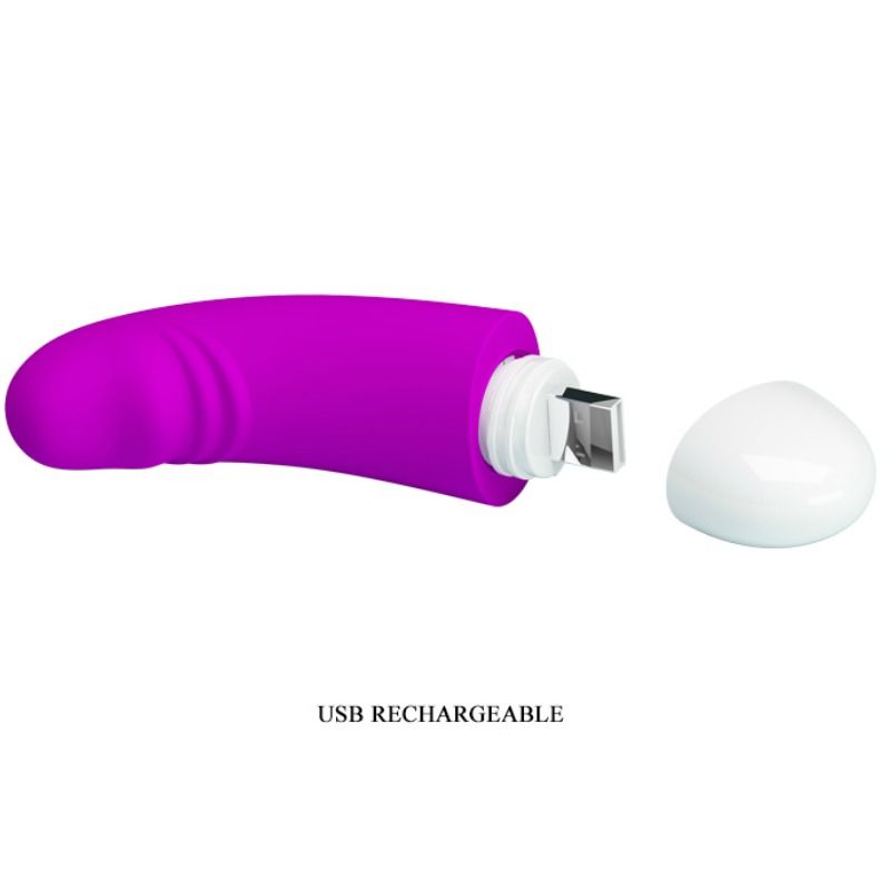Pretty Love Luther Minivibratore 30 Modalità in Silicone - immagine 5